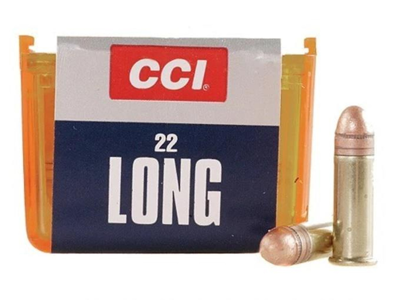 CCI Ammunition 22 Long 29 Grain Copper Plated Lead Round Nose #0029 CCI Ammunition 22 Long 29 Grain Copper Plated Lead Round Nose #0029