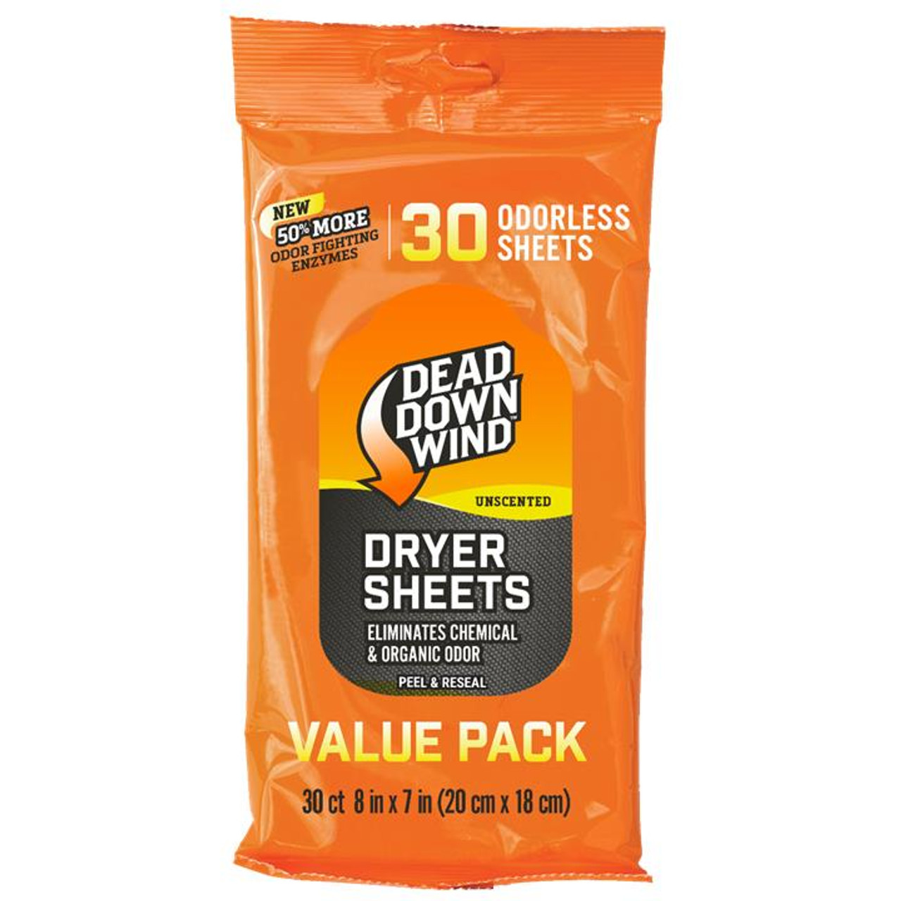 Dead Down Wind Dryer Sheets 30 Count Value Pack