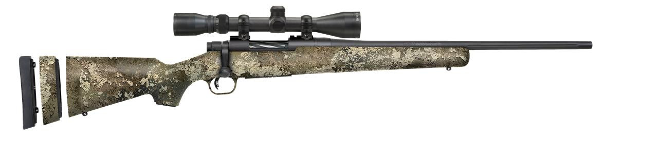 Mossberg Patriot Rifle 243 Winchester Super Bantam TrueTimber Stock, Strata 3-9x40mm - 28065