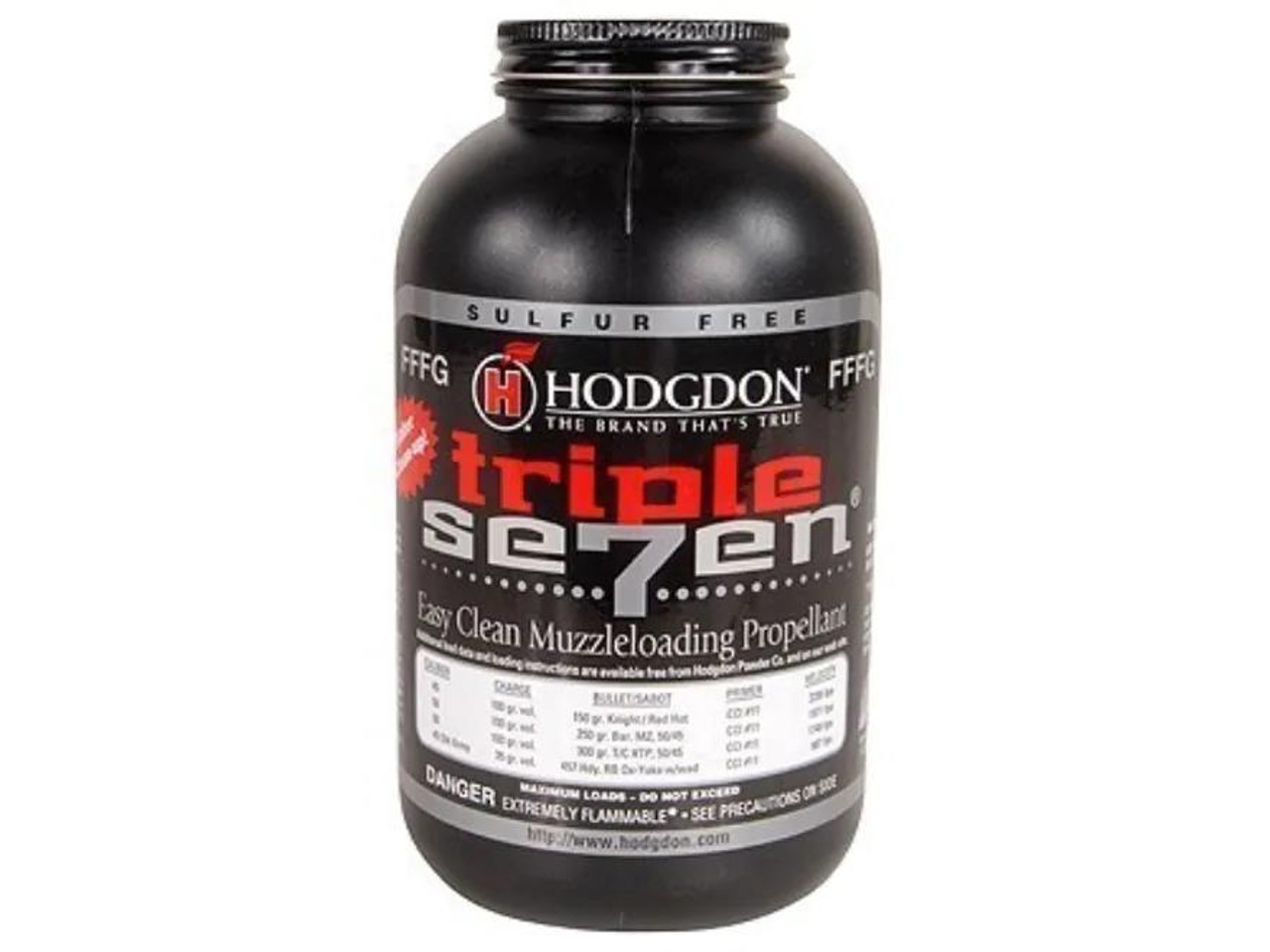 Hodgdon Triple Seven Black Powder Substitute FFFg 1 lb Hodgdon Triple Seven Black Powder Substitute FFFg 1 lb