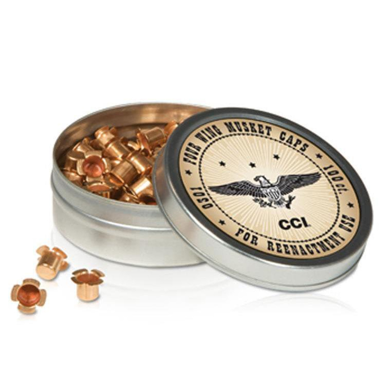 CCI Musket Caps 1 Tin Of 100