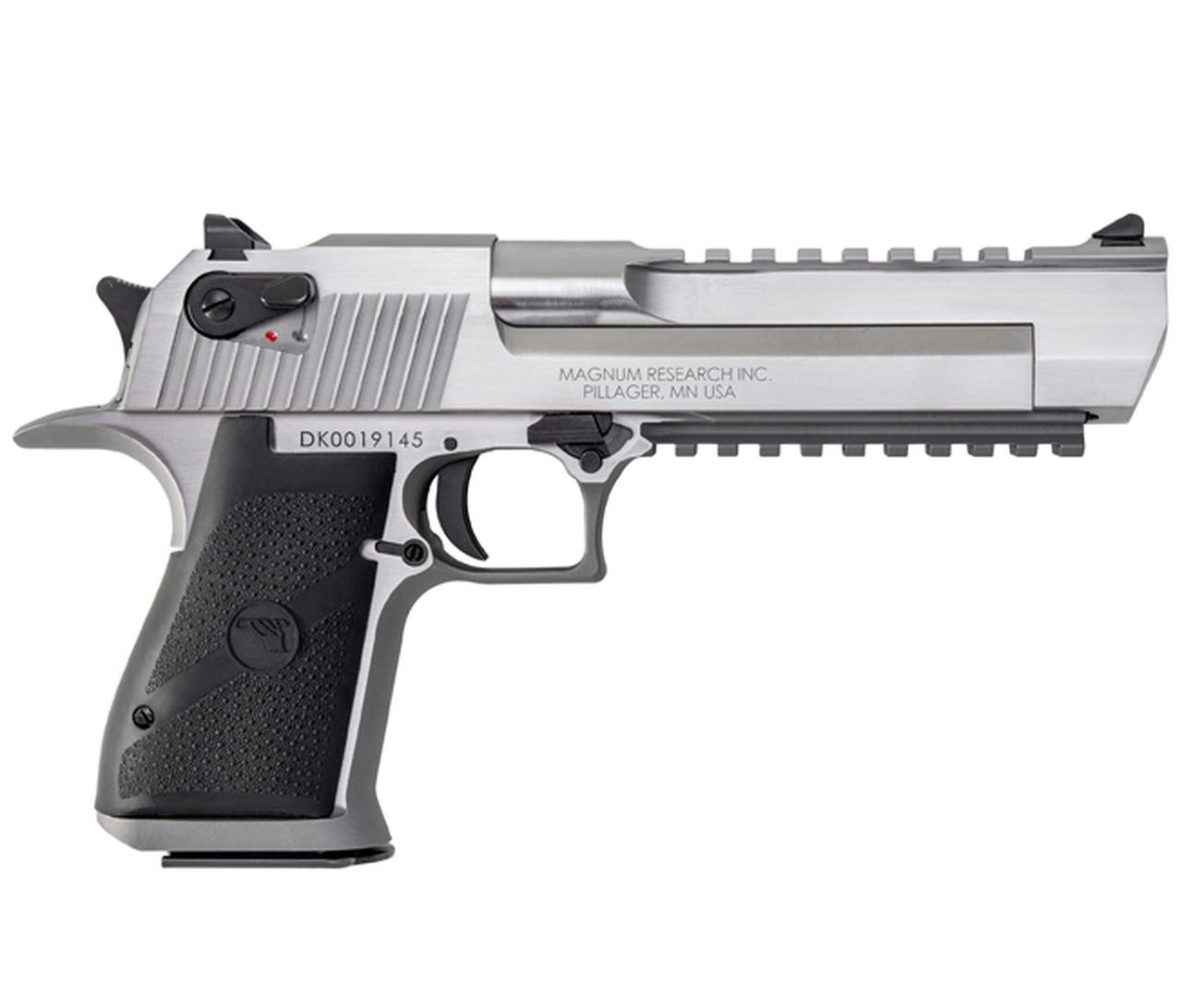Desert Eagle Pistol Stainless with Integral Muzzle Brake .50 AE