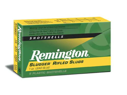 Remington Slugger 12 Gauge 2-3/4" 1 oz. Rifled Slug 5 rds.