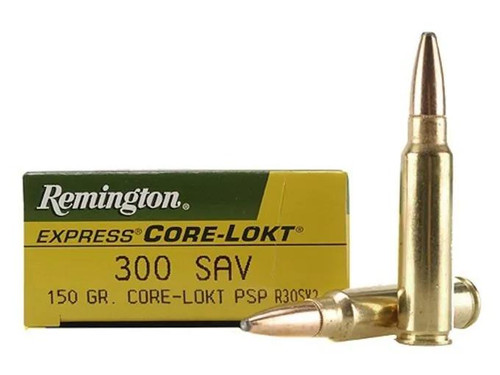 Remington Core-Lokt Ammunition 300 Savage 150 Grain Core-Lokt Soft Point Box of 20 #21465