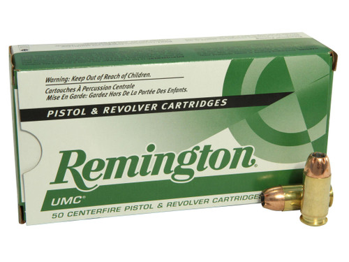 Remington UMC Ammunition 45 ACP 230 Grain Jacketed Hollow Point 50 count