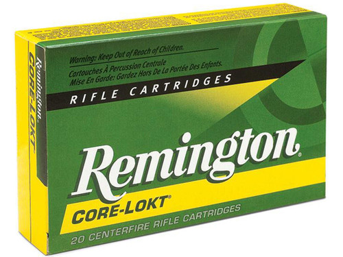 Remington Core-Lokt Ammunition 6.5 Creedmoor 140 Grain Core-Lokt Pointed Soft Point Box of 20