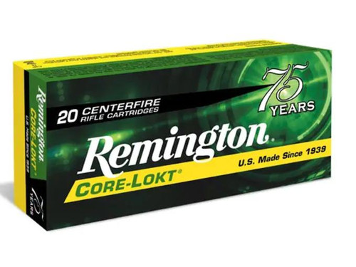 Remington .30-06 Springfield 180 gr Core-Lokt Pointed Soft Point 20 rds.