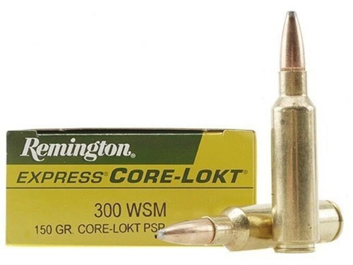 Remington .300 Winchester Short Magnum 150 gr Core-Lokt Pointed Soft Point 20 rds.