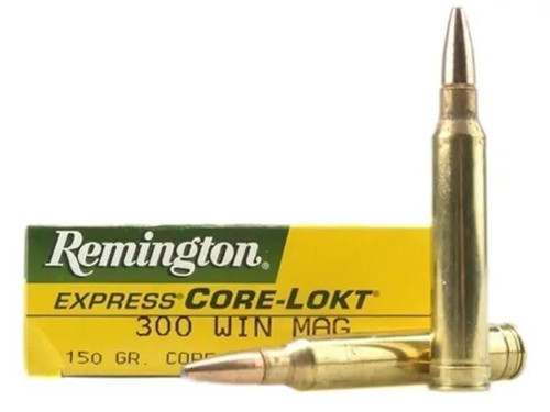 Remington .300 Winchester Magnum 150 gr Core-Lokt Pointed Soft Point 20 rds.