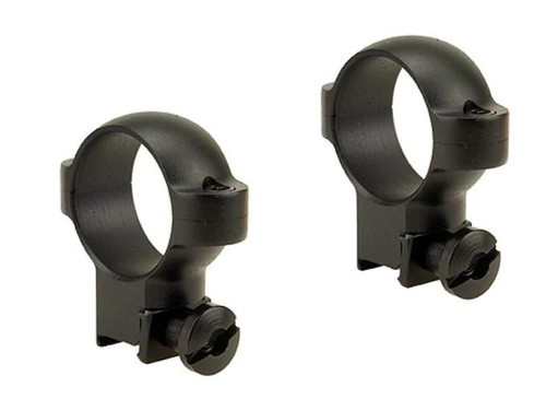 Burris 1" Deluxe Rings 22 Rimfire Steel High Matte Black