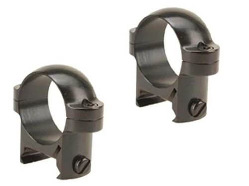 Burris 1" Zee Weaver-Style Rings Gloss Black Low