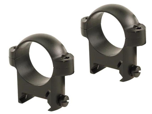 Burris 1" Zee Weaver-Style Rings Matte Black Medium