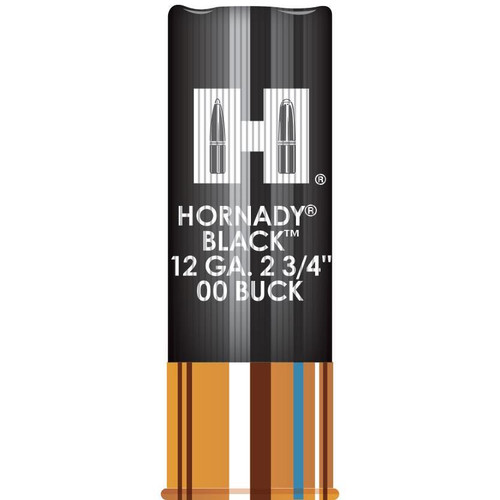 Hornady BLACK 12 GA 00 Buckshot #86249