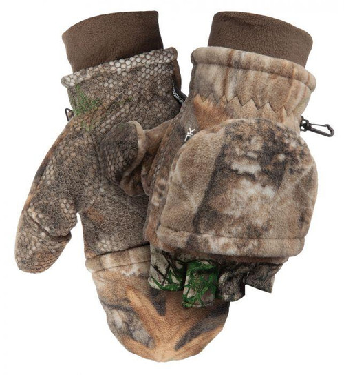 Scentlok Fleece Pop-top Glove Realtree Edge Camo
