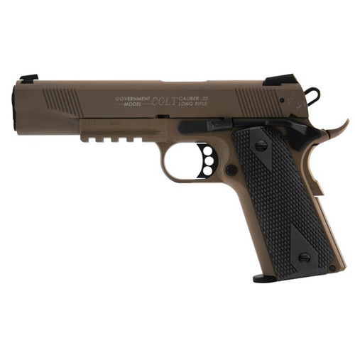 Walther Colt 1911 22 LR Rail Gun FDE #5170310