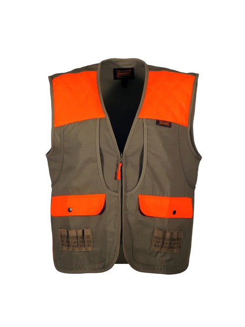 Gamehide Shelterbelt Upland Khaki Blaze Orange Vest #38B