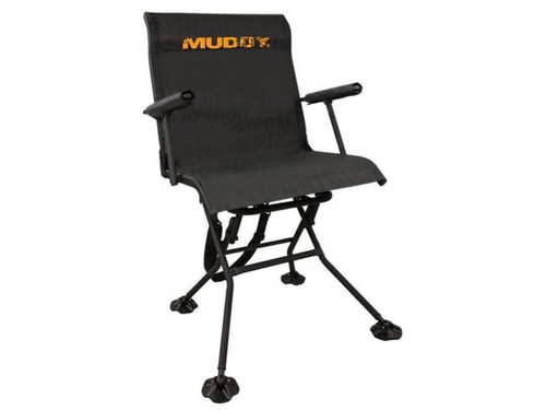 Muddy Outdoors Swivel-Ease Ground Seat With Adjustable Legs (In Store Pick up Only)
