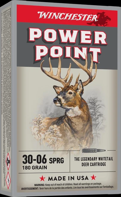 Winchester Power-Point .30-06 Springfield 180 gr #X30064 20 Rounds