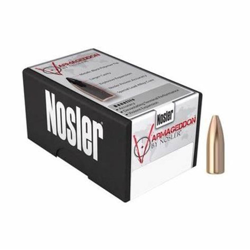 Nosler Varmageddon 22 Cal 50gr Flat Base Tipped (1-100ct Box)