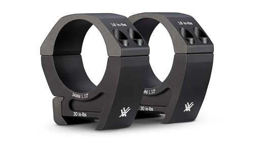 Vortex Optics Pro Series 34 MM Scope Rings