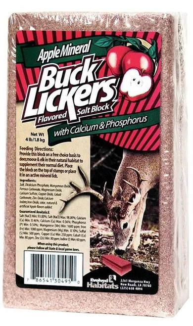 Evolved Habitats Flavored Salt/Mineral Blocks – Apple Evolved Habitats Flavored Salt/Mineral Blocks – Apple