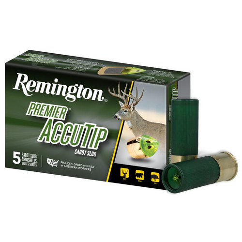 Remington Premier 12 GA 2-3/4" 385gr AccuTip Bonded Sabot Slug #20727