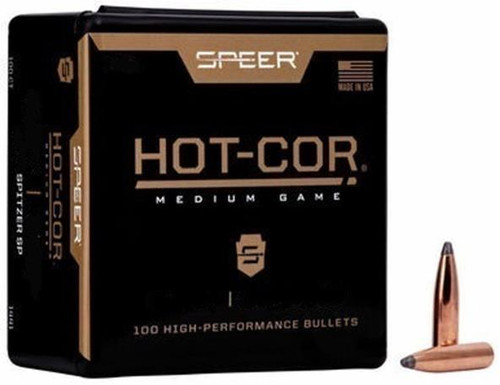 Speer Hot-Cor .270 130gr Spitzer SP Bullet #1459 (1-100 ct Box)