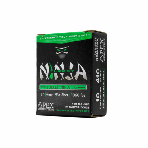 Apex Turkey Ninja TSS .410 GA 3" 7/8oz #9.5 Shot #NINJA410 10 Rounds