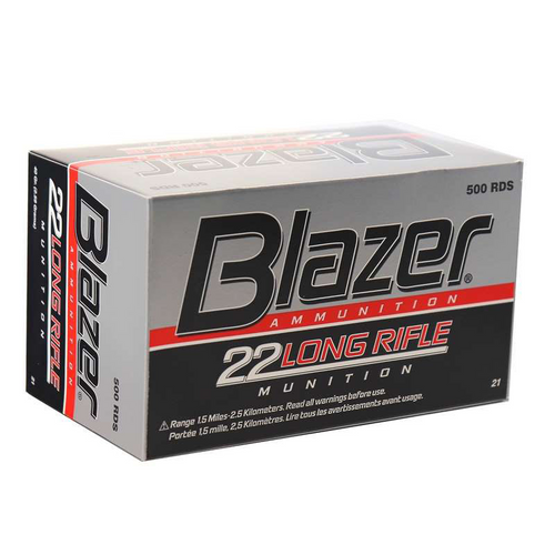 CCI Blazer 22 LR 40gr LRN #0021 500 Rounds