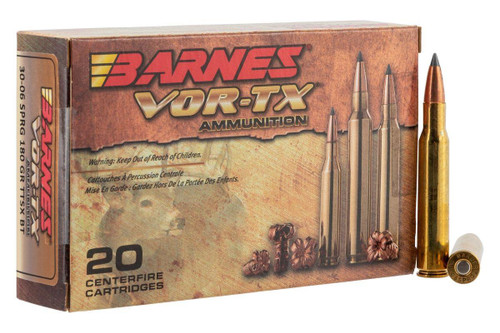 Barnes VOR-TX 30-06 180gr TTSX BT #21533 20 Rounds