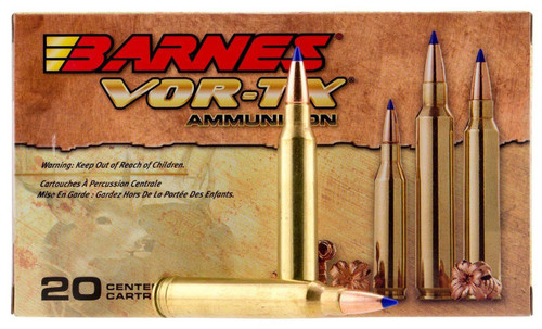 Barnes VOR-TX 6.5 PRC 130gr TSX BT #32130 20 Rounds