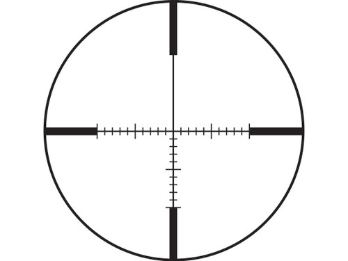 Leupold VX-Freedom Rifle Scope 30mm Tube 4-12x 40mm Side Focus Custom Dial System (CDS) Tri-MOA Reticle Matte #175079