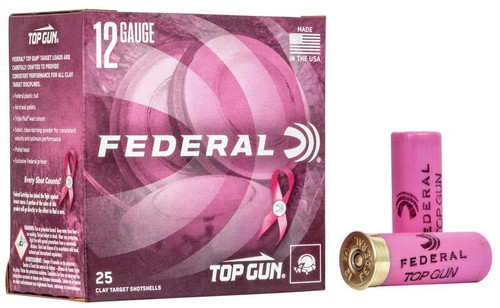 Federal Top Gun 12ga 2-3/4" 1-1/8oz 8 Shot #TGL12P8 Case 250 Rounds