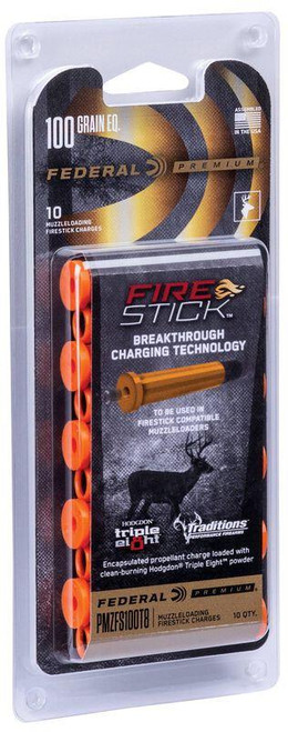 Federal Firestick 100gr Muzzleloader Charge 10 Rounds