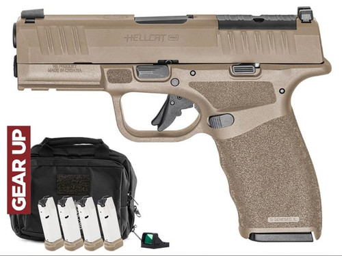 Springfield Hellcat Pro 9MM FDE w/ Viridian RFX #HCP9379FOSP-GU24