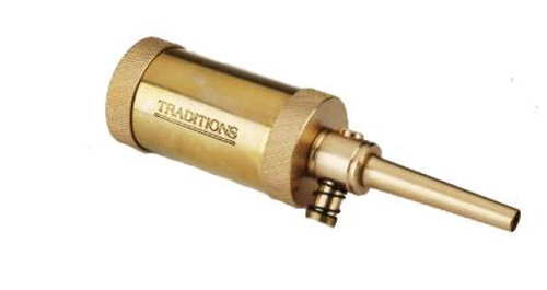 Traditions Brass Field Flask #A1292 Traditions Brass Field Flask #A1292