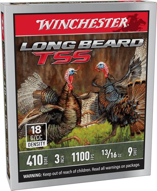 Winchester Longbeard TSS 410 Bore 3" 9 Shot #LBTSS4139 5 Rounds