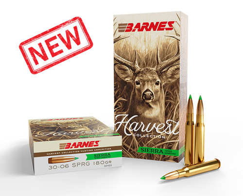 Barnes Harvest 30-06 Springfield 180gr 20 Rounds
 #32403
