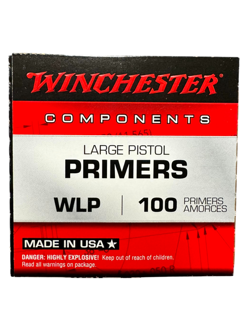 Winchester Large Pistol Primers #7 Box of 100 (1 Tray of 100)