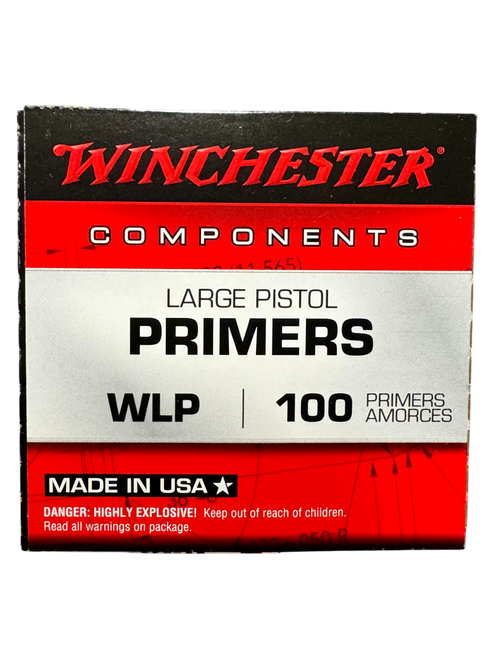Winchester Large Pistol Primers #7 Box of 100 (1 Tray of 100)