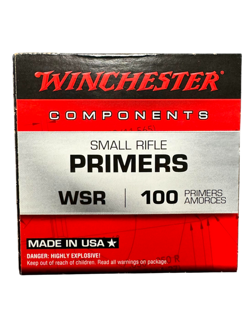 Winchester Small Rifle Primers #6-1/2 Box of 100 (1 Tray of 100)