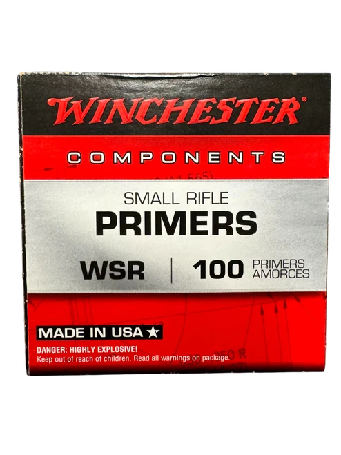 Winchester Small Rifle Primers #6-1/2 Box of 100 (1 Tray of 100)