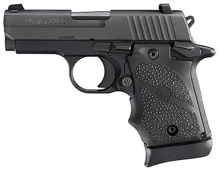 Sig Sauer P938 9MM Black Rubber #938-9-BRG-AMBI