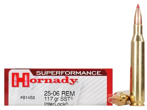 Hornady Superformance .25-06 Remington 117 gr SST InterLock 20 rds.