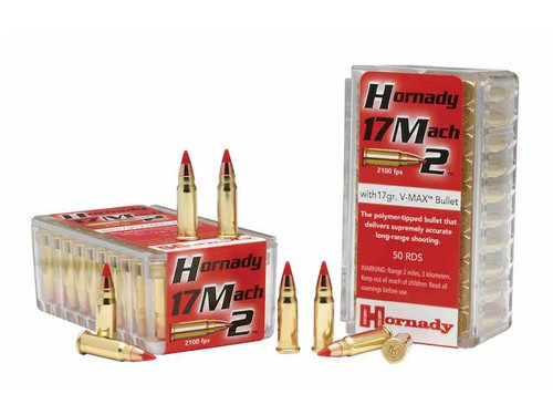 Hornady Varmint Express .17 Hornady Mach 2 17 gr V-Max 50 rds.