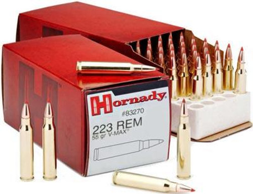 Hornady Varmint Express .223 Remington 55 gr V-MAX 50 rds.
