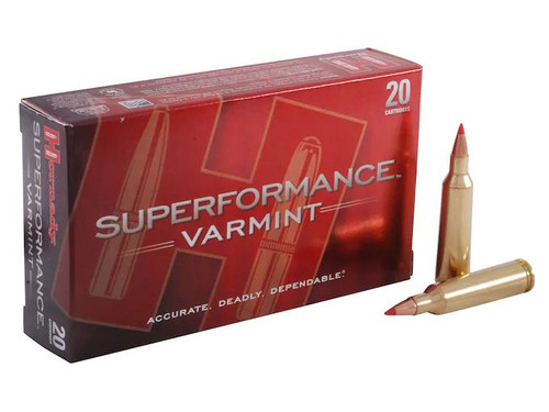 Hornady Superformance Varmint .22-250 Remington 50 gr V-MAX 20 rds.