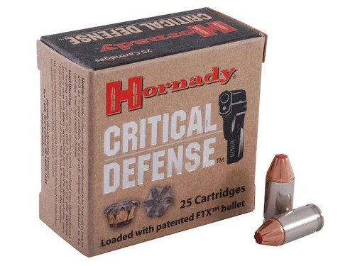 Hornady Critical Defense .380 ACP 90 gr Flex Tip eXpanding 25 rds.