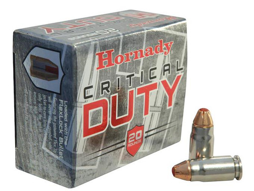 Hornady Critical Duty .357 SIG 135 gr FlexLock 20 rds.