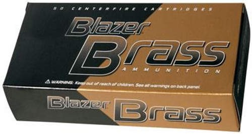 CCI Blazer Brass .40 S&W FMJ 165 gr 50 rds. CCI Blazer Brass .40 S&W FMJ 165 gr 50 rds.